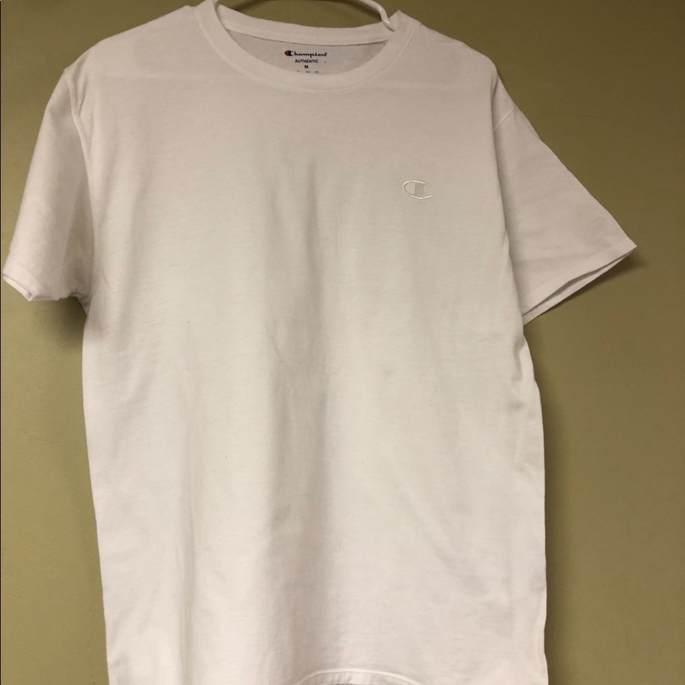 3/$20 Men’s White Champion Tee